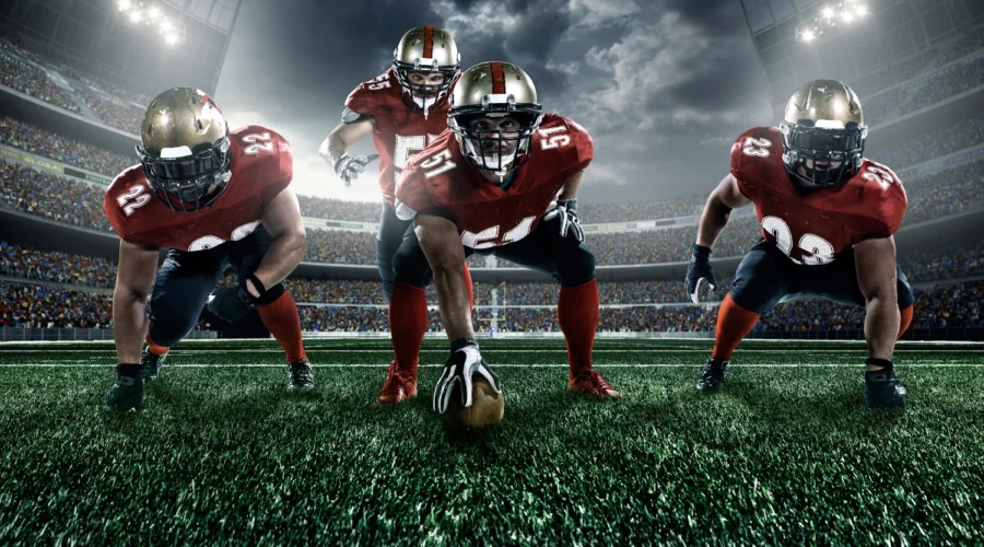 American Football Visors – Clear, Tinted & Durable